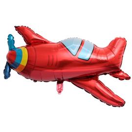 Купить Шар (38''/97 см) Фигура, Самолет, Красный
