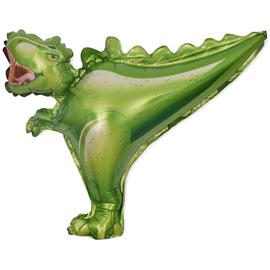 Купить Шар с клапаном (13''/33 см) Мини-фигура, Динозавр Ти-Рекс, 5 шт.