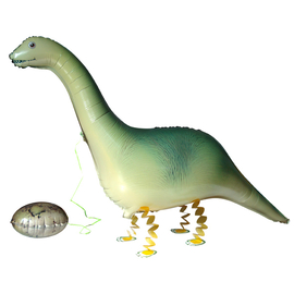 Купить Шар (46''/117 см) Ходячая Фигура, Динозавр с яйцом