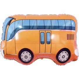 Купить Шар (34''/86 см) Фигура, Автобус, Оранжевый