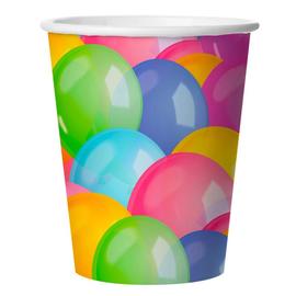 Купить Стаканы (250 мл) Воздушные шары, Разноцветный, 6 шт.