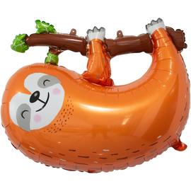 Шар (31''/79 см) Фигура, Ленивец на ветке, 1 шт. - Артикул: 17534 Летающие фигуры Falali
