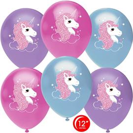 Шар (12''/30 см) Нежный единорог, Ассорти (805/811/809), пастель, 1 ст, 50 шт. - Артикул: 812102 Для детей Орбиталь
