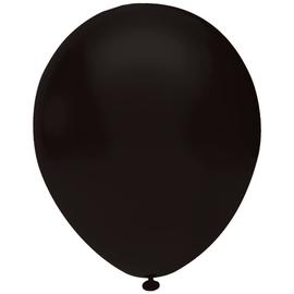 Шар (12''/30 см) Черный (807), пастель, 50 шт. - Артикул: 812009 Шары без рисунка Орбиталь