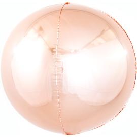 Купить Шар (22''/56 см) Сфера 3D, Розовое Золото