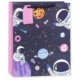 Пакет подарочный, Космический День Рождения!, 32*26*12 см - Артикул: KR-2972M1 День Рождения Дон Баллон
