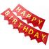 Гирлянда Флажки, Happy Birthday, Красный, Голография, 160 см Купить Гирлянда Флажки, Happy Birthday, Красный, Голография, 160 см с доставкой