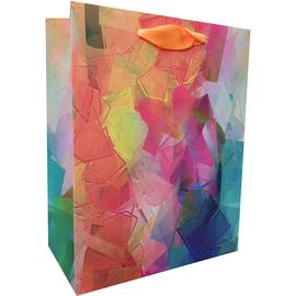 Пакет подарочный, Абстрактная экспрессия, Оранжевый, 40*30*12 см, 1 шт. - Артикул: 1057-B3 Пакеты прочие Дон Баллон