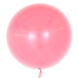 Купить Шар (18''/46 см) Сфера 3D, Deco Bubble, Светло-розовый, Глянец, 1 шт.