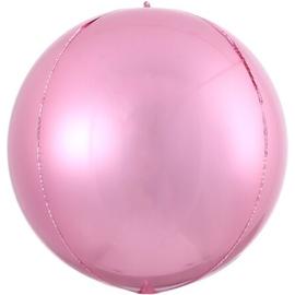 Купить Шар (18''/46 см) Сфера 3D, Розовый, 1 шт.