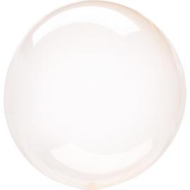 Купить Шар (18''/46 см) Сфера 3D, Deco Bubble, Оранжевый, Кристалл, 1 шт.
