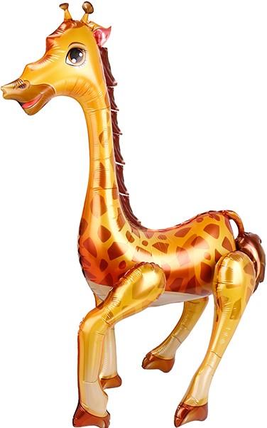 Шар (31''/79 см) Фигура, Жираф, 1 шт. в упак.