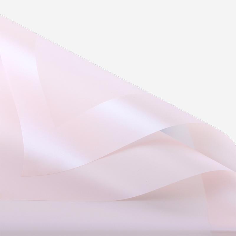 Упаковочная матовая пленка (0,6*0,6 м) POMPOUS, Розовый жемчуг, 20 шт.