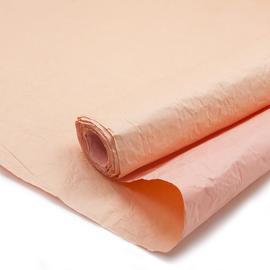 Купить Упаковочная жатая бумага (0,7*5 м) Эколюкс, Красный коралл/Персиковый, 1 шт.