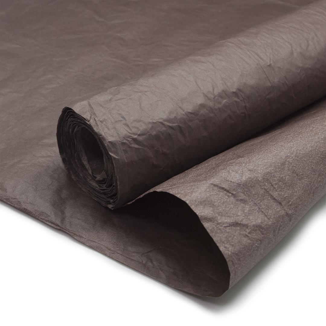 Упаковочная жатая бумага (0,7*5 м) Эколюкс, Шоколадный, 1 шт.