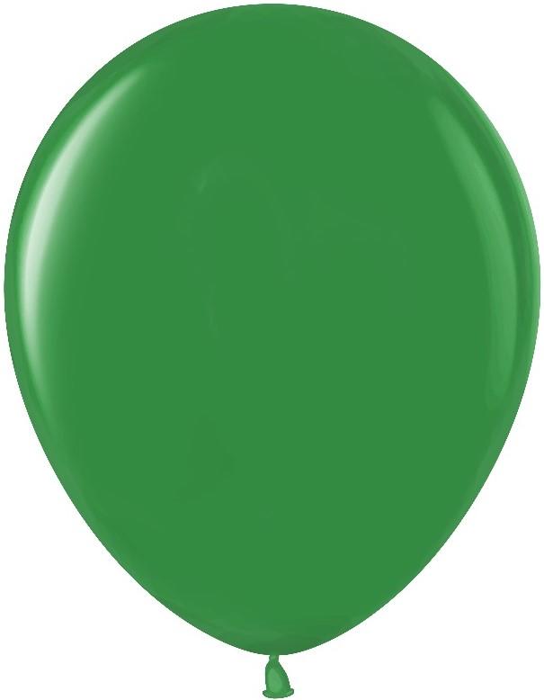 Шар (12''/30 см) Зеленый (670), кристалл, 50 шт.