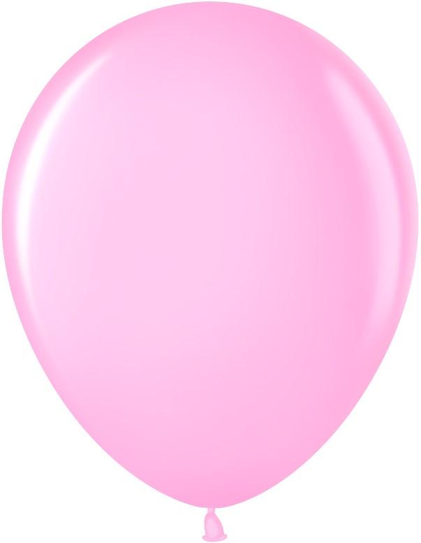 Шар (12''/30 см) Розовый (433), пастель, 50 шт.
