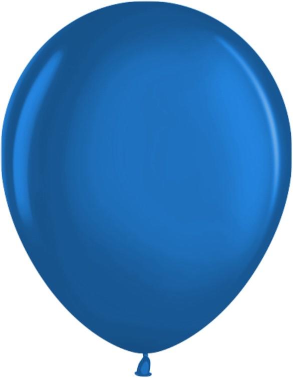 Шар (12''/30 см) Синий (850), металлик, 50 шт.