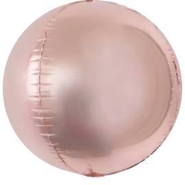 Купить Шар (24''/61 см) Сфера 3D, Розовое Золото