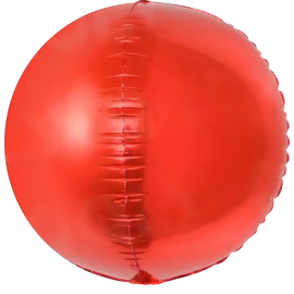 Купить Шар (24''/61 см) Сфера 3D, Красный